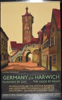 Germany Via Harwich - Before (Poster)