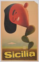 Sicilia - Mounted (Poster)