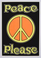 Peace Please - Mounted (Poster)