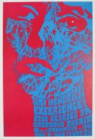 Jimi Hendrix - Flattened (Poster)