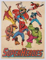 Superheroes - Mounted (Poster)