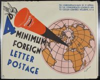Minimum Foreign Letter Postage - Before (Poster)